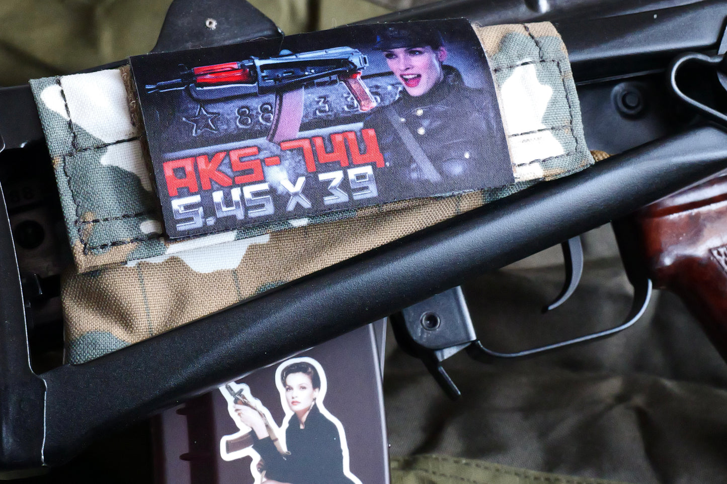 GE: Xenia Onatopp AKS-74U Patch