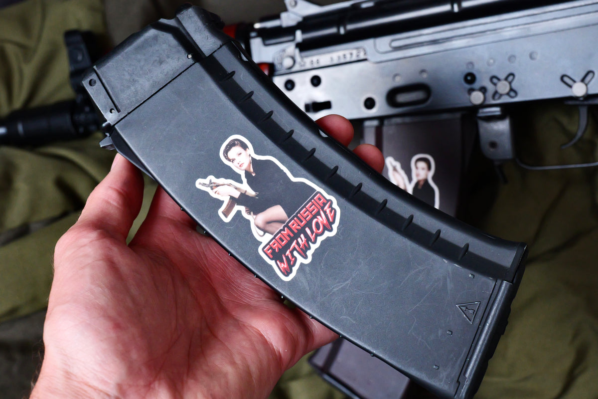 Xenia AK-74 Magazine Sticker